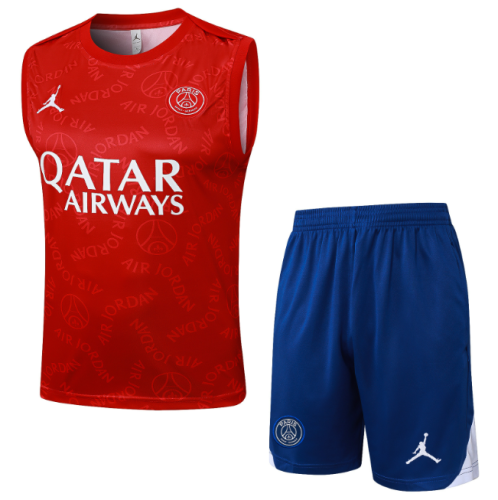 Paris Saint-Germain PSG 2025/2026 vest tracksuit JD red