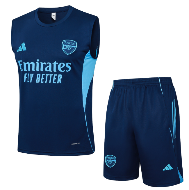 Arsenal 2025/2026 vest tracksuit royal blue