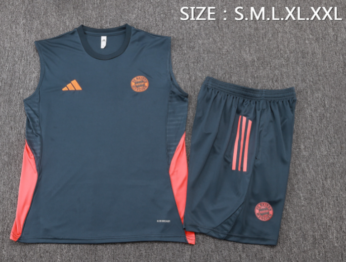 Bayren 2025/2026 vest tracksuit dark grey