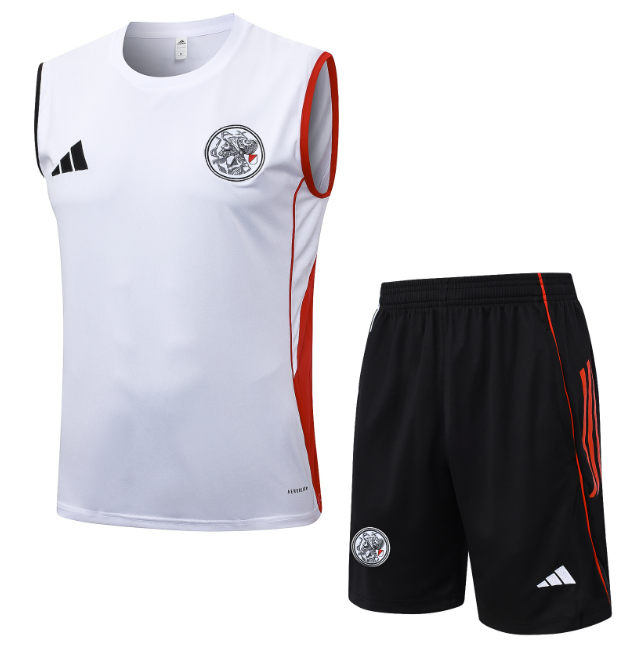 Ajax 2025/2026 vest tracksuit white