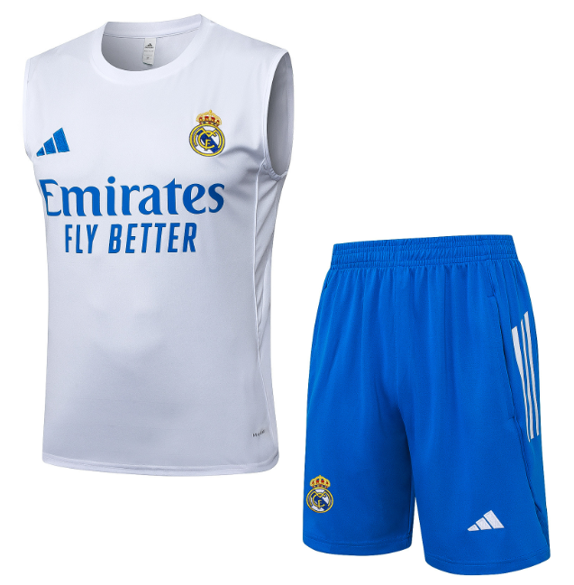Real Madrid 2025/2026 vest tracksuit white