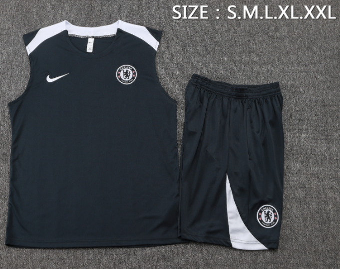 Chelsea 2025/2026 vest tracksuit black