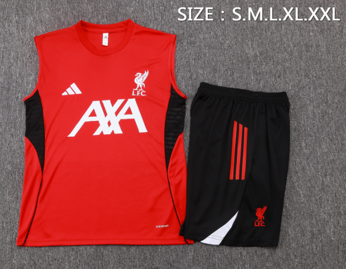 Liverpool 2025/2026 vest tracksuit red