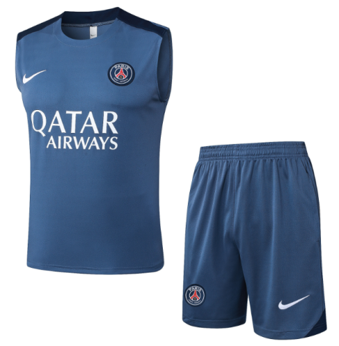 Paris Saint-Germain PSG 2025/2026 vest tracksuit dark grey