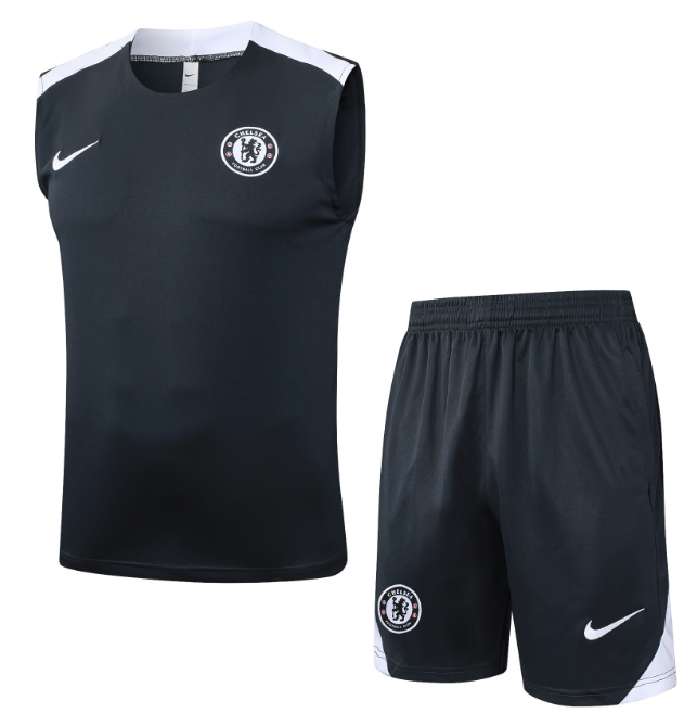 Chelsea 2025/2026 vest tracksuit black