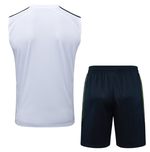 Real Madrid 2025/2026 vest tracksuit retro white