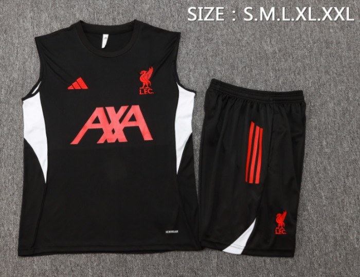 Liverpool 2025/2026 vest tracksuit black