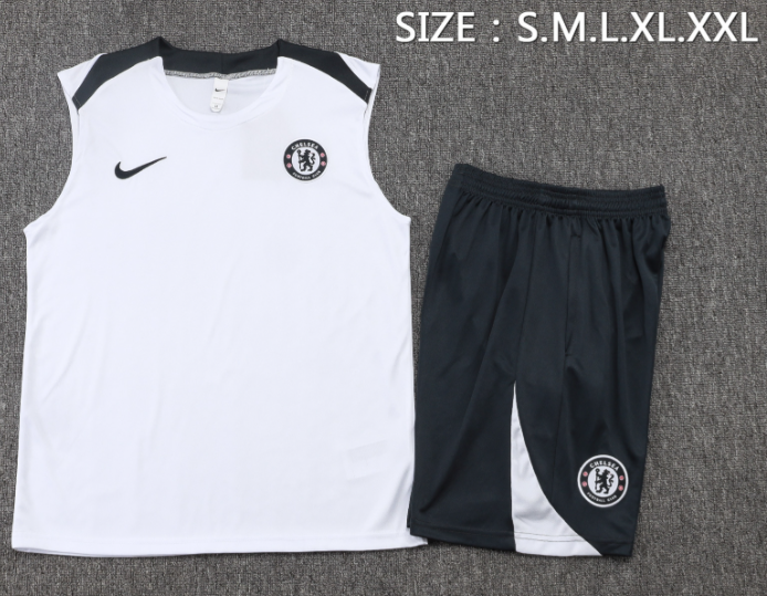 Chelsea 2025/2026 vest tracksuit white