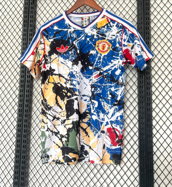 Manchester United x The Stone Roses special version shirt