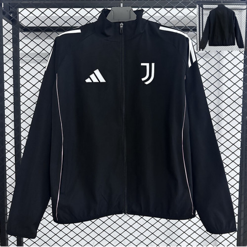 Javentus 2025/2026 windbreaker coat Black