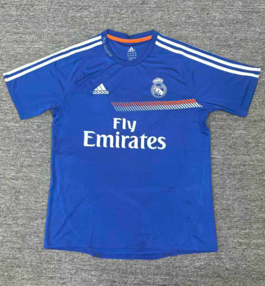 2013/2014 Real Madrid retro tracksuit shirt blue