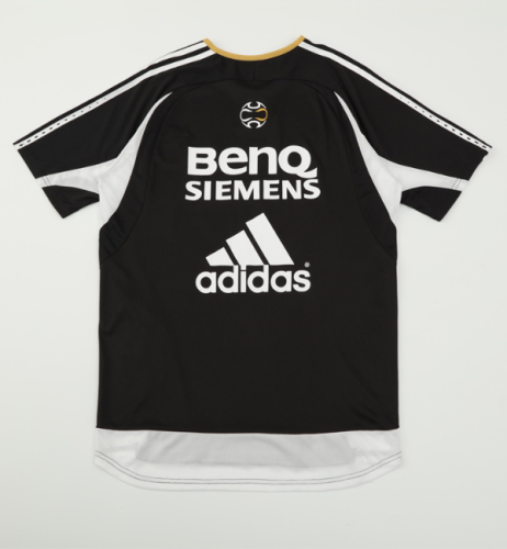 2006/2007 Real Madrid retro tracksuit shirt black