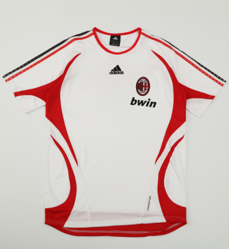 2006/2007 AC Milan retro tracksuit shirt white