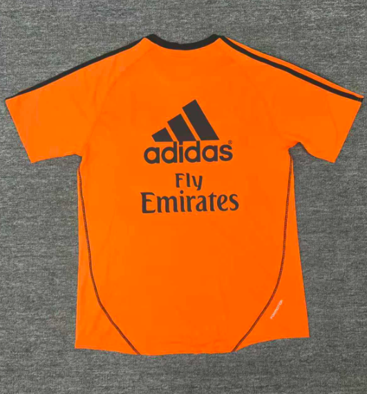 2013/2014 Real Madrid retro tracksuit shirt orange