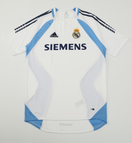 2005/2006 Real Madrid retro tracksuit shirt white