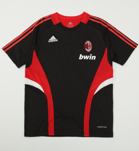 2008/2009 AC Milan retro tracksuit shirt black
