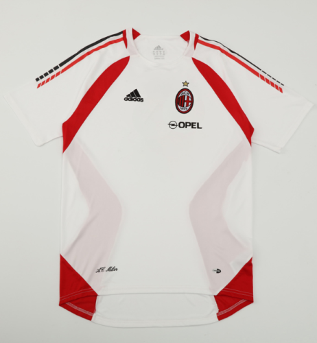 2005/2006 AC Milan retro tracksuit shirt white