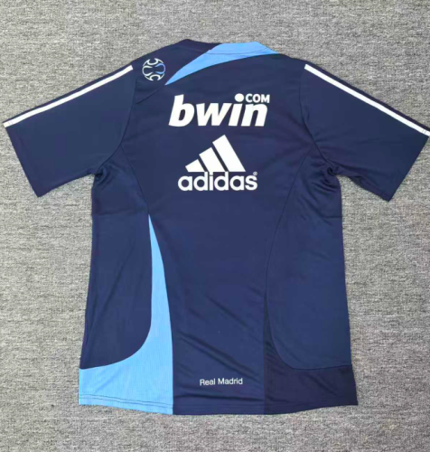 2007/2008 Real Madrid retro tracksuit shirt royal blue