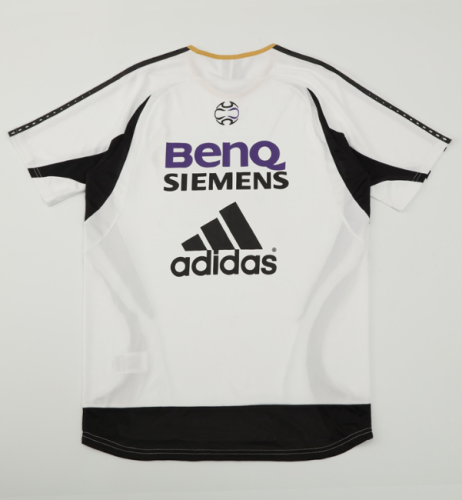 2006/2007 Real Madrid retro tracksuit shirt white