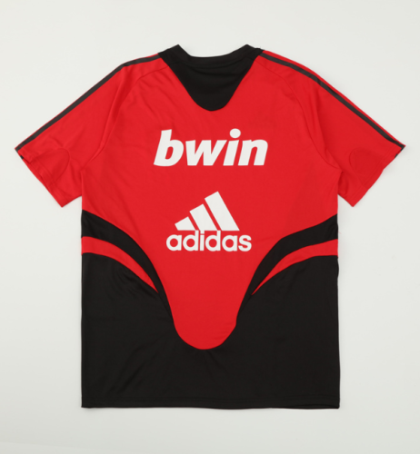 2008/2009 AC Milan retro tracksuit shirt red