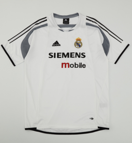 2004/2005 Real Madrid retro tracksuit shirt white