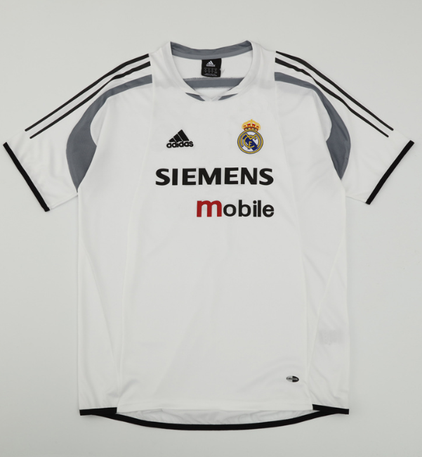 2004/2005 Real Madrid retro tracksuit shirt white