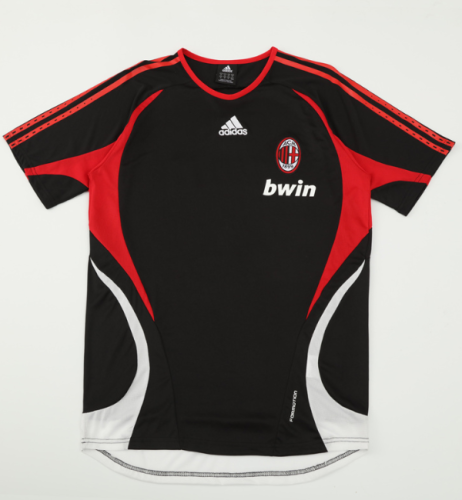 2006/2007 AC Milan retro tracksuit shirt black