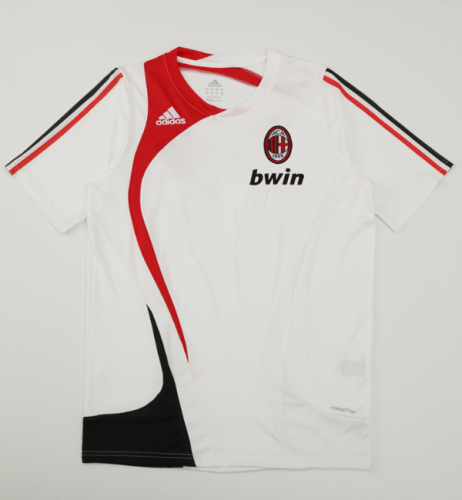 2007/2008 AC Milan retro tracksuit shirt white