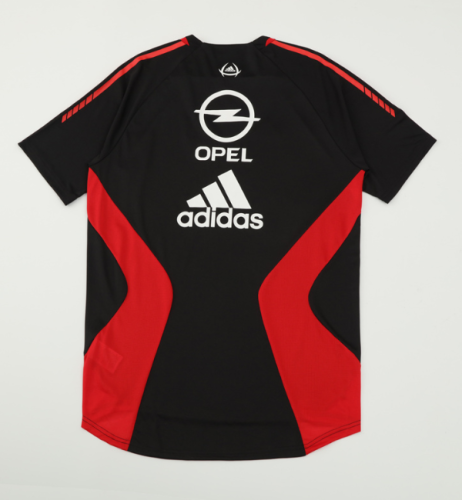 2005/2006 AC Milan retro tracksuit shirt black