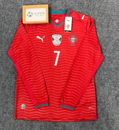 Portugal 2026 home shirt long sleeves Ronaldo