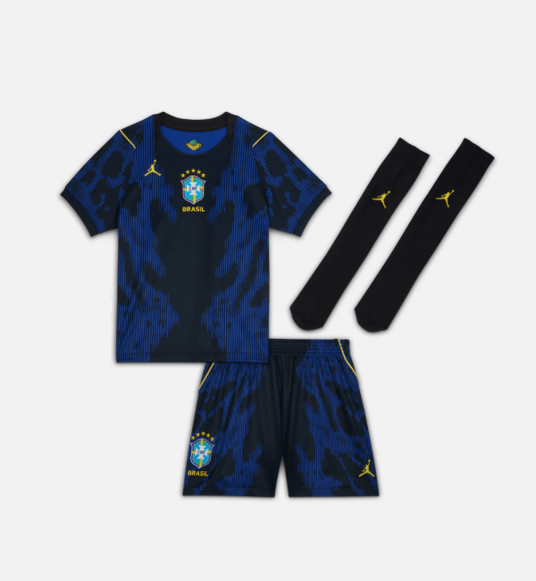 Brazil Nation team 2026 away  full set kit (Adult and Kids)