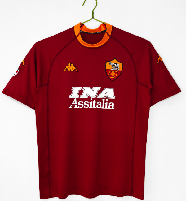AS Roma 2001/2002 home shirt Totti