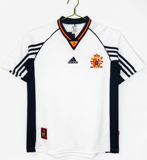 Spain 1998 away retro shirt