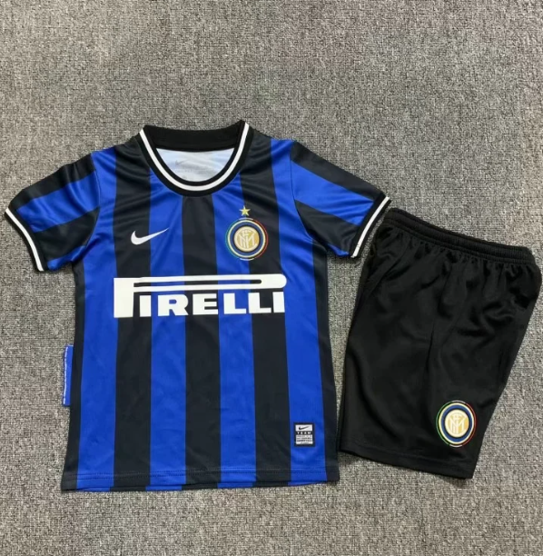 Inter Milan 2009/2010 home retro kids kit (top+shorts)