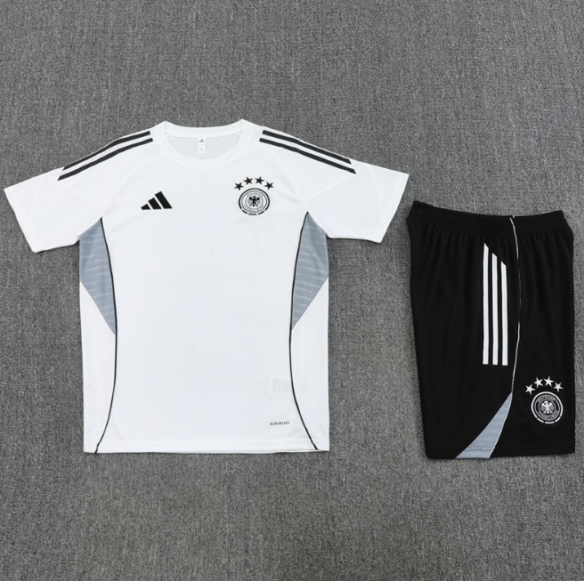 Germany 2026 short sleeve and shorts tracksuit white