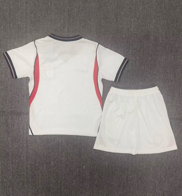 England Nation team 2026 home full set kit (Adult and Kids)