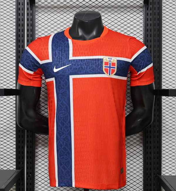 Norway 2026 home shirt player version