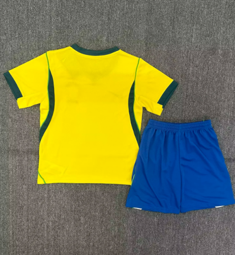 Brazil Nation team 2026 home  full set kit (Adult and Kids)