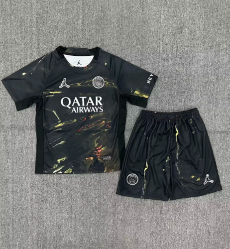 Paris Saint-Germain PSG 2025/2026 Jordan Night Edition Dri-FIT ADV full set kit (Adult and Kids)