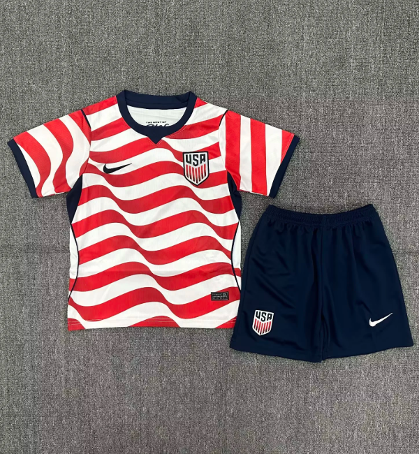 USA United Sate Nation team 2026 home full set kit (Adult and Kids)