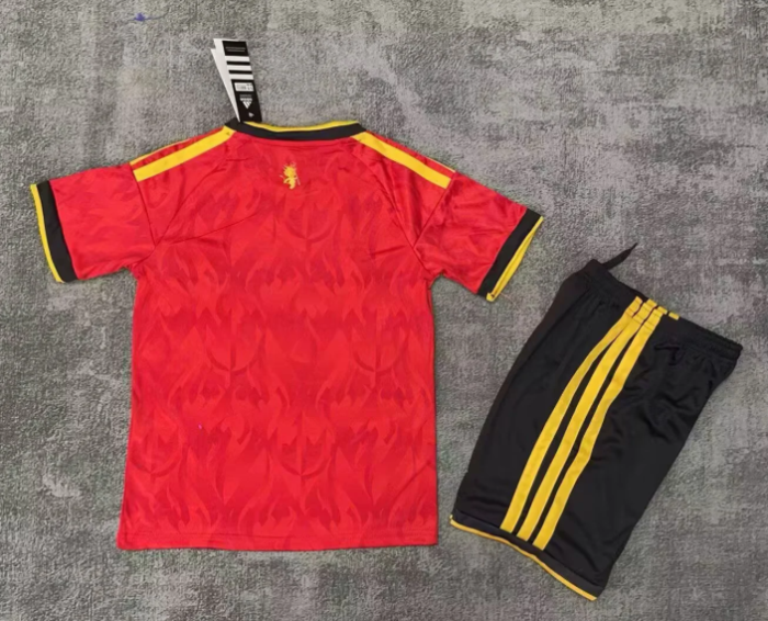 Belgium Nation team 2026 home full set kit (Adult and Kids)