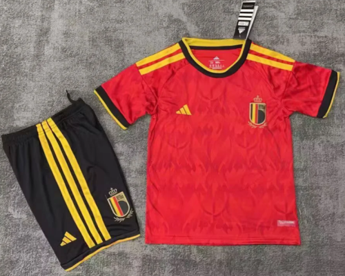 Belgium Nation team 2026 home full set kit (Adult and Kids)
