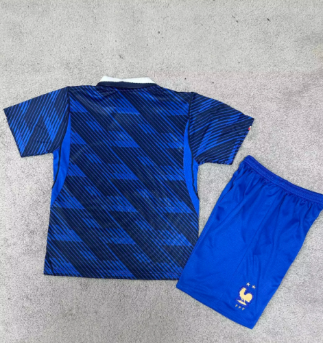 France Nation team 2026 home full set kit (Adult and Kids)  Mbappe
