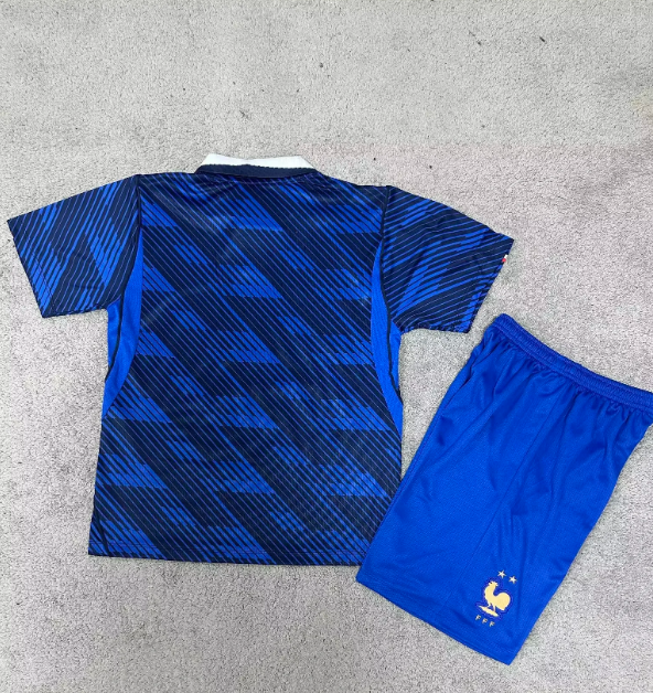 France Nation team 2026 home full set kit (Adult and Kids)  Mbappe