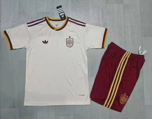Spain Nation team 2026 away full set kit (Adult and Kids)