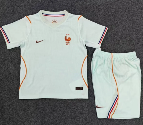 France Nation team 2026 away  full set kit (Adult and Kids)  Mbappe
