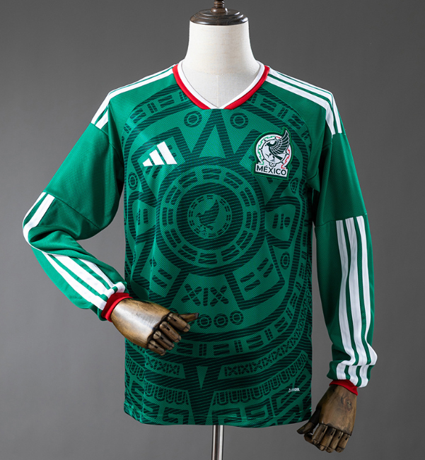 Mexico 2026 home shirt long sleeve