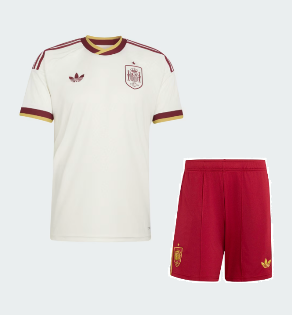 Spain Nation team 2026 away full set kit (Adult and Kids)