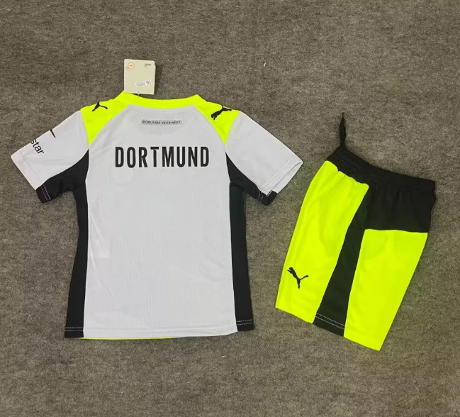Dortmund 2025/2026 away full set kit (Adult and Kids)