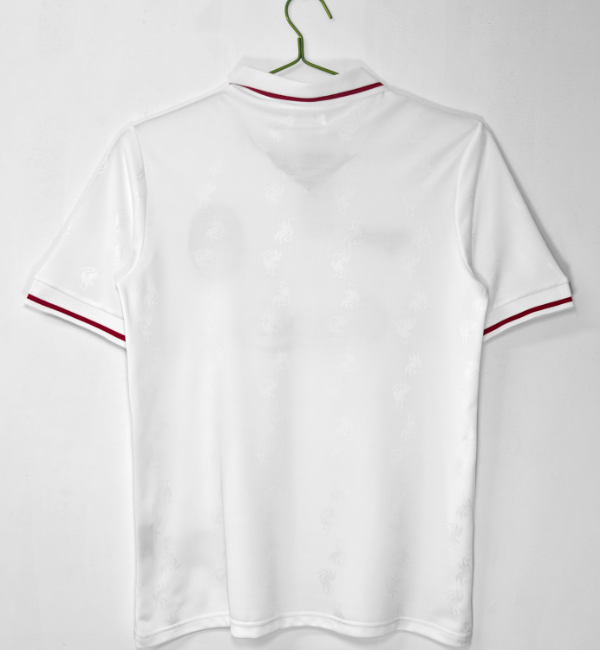 Liverpool 1995/1996 white retro shirt